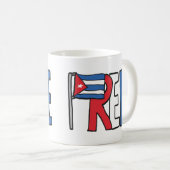 Freie Kuba Kaffeetasse (VorderseiteRechts)