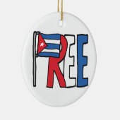 Freie Kuba Keramik Ornament (Rechts)