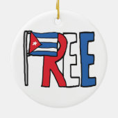 Freie Kuba Keramik Ornament (Hinten)