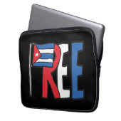 Freie Kuba Laptopschutzhülle (Vorderseite Links)