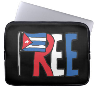 Freie Kuba Laptopschutzhülle