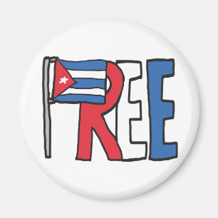Freie Kuba Magnet