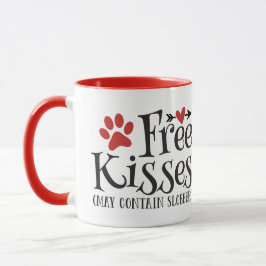 Freie Küsse...und Hummer Valentine vom Hund Tasse