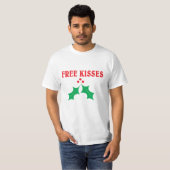 Freie Küsse unter dem Misteloe T-Shirt (Vorne ganz)