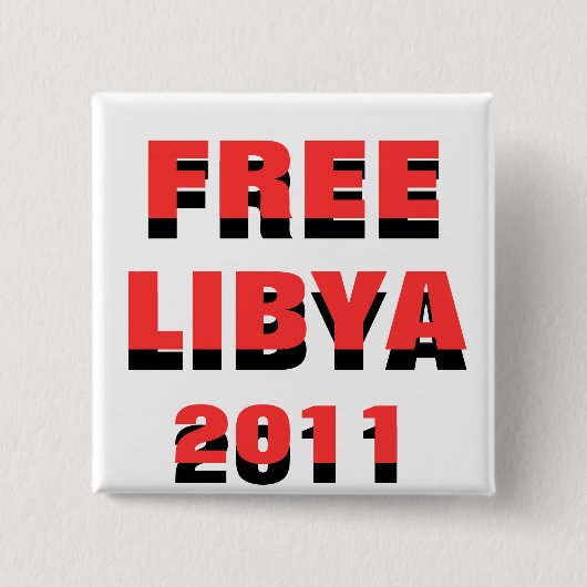 FREIE LIBYEN 2011 BUTTON (Vorderseite)