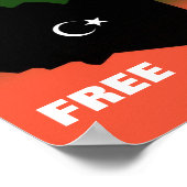 FREIE LIBYEN 2011 POSTER (Ecke)