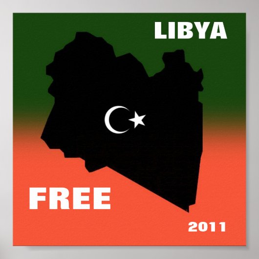 FREIE LIBYEN 2011 POSTER (Vorne)