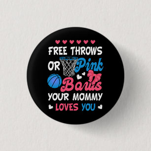 Freie Lieben oder Pink Bows Mommy Sie lustige Gen Button