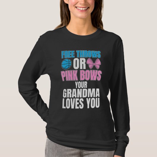 Freie Lieben oder rosa Bogen Oma-, die Sie Geschle T-Shirt (Vorderseite)