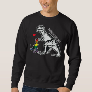 Freie Mama Hugs LGBT Mama Saurus Rex Shirt, stolz Sweatshirt