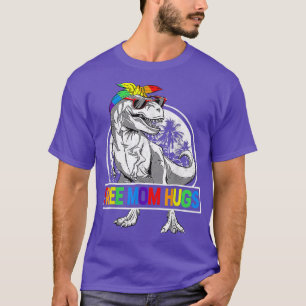 Freie Mama Hugs Mamasaurus Dinosaur T Rex Ally Rai T-Shirt