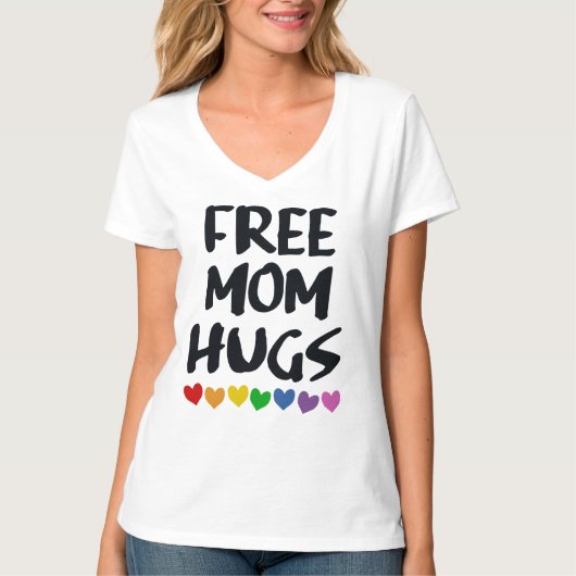 FREIE MAMA-UMARMUNGEN T-Shirt (Vorderseite)