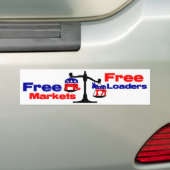 Freie Märkte: Freie Lader Autoaufkleber (Auf Auto)
