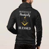 Freie Mason gesegnet Hoodie (Rückseite)