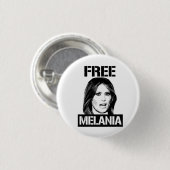 FREIE MELANIA - BUTTON (Vorne & Hinten)