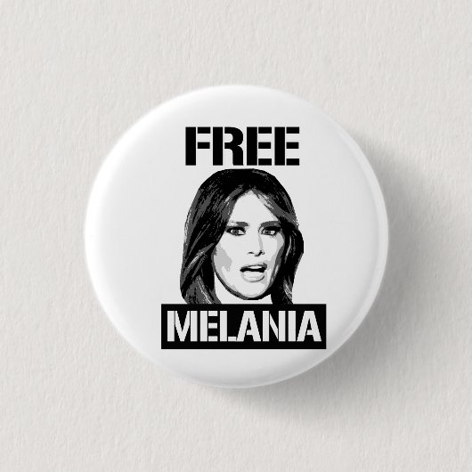 FREIE MELANIA - BUTTON (Vorderseite)