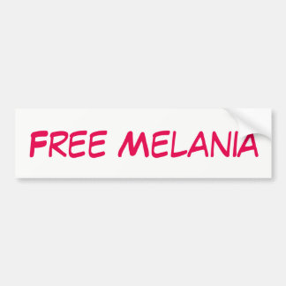 FREIE MELANIA PERSONALISIERT AUTOAUFKLEBER