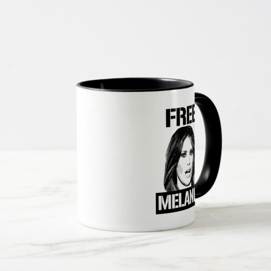FREIE MELANIA - TASSE (VorderseiteRechts)