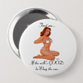 Freie Milch! Button (Vorne & Hinten)
