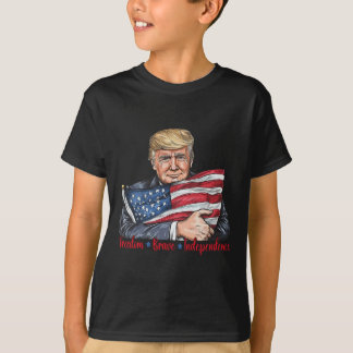 Freie, mutige Unabhängigkeit T-Shirt