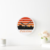 freie Paläste Runde Wanduhr (Zuhause)