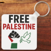 freie Palasthin Schlüsselanhänger (Rückseite)