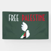 Freie Palästina Banner (Horizontal)