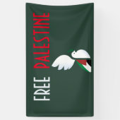 Freie Palästina Banner (Vertikal)