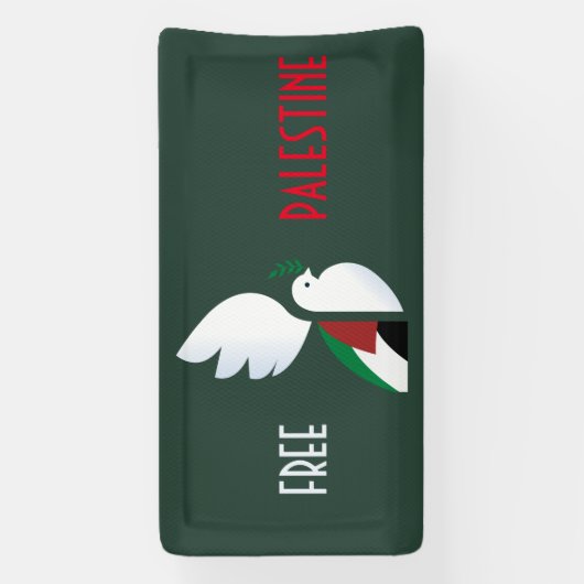 Freie Palästina Banner (Vertikal)