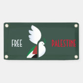 Freie Palästina Banner (Horizontal)