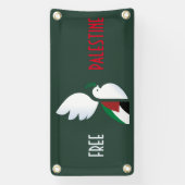 Freie Palästina Banner (Vertikal)