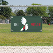 Freie Palästina Banner (Insitu)