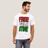 Freie Palästina-Blockade T-Shirt (Vorne ganz)