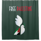 Freie Palästina Duschvorhang (Vorderseite)