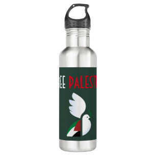Freie Palästina Edelstahlflasche