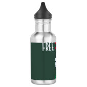 Freie Palästina Edelstahlflasche (Links)