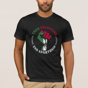 Freie Palästina-Ende-Apartheid III T-Shirt