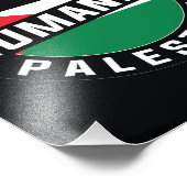 Freie Palästina Fotodruck (Ecke)