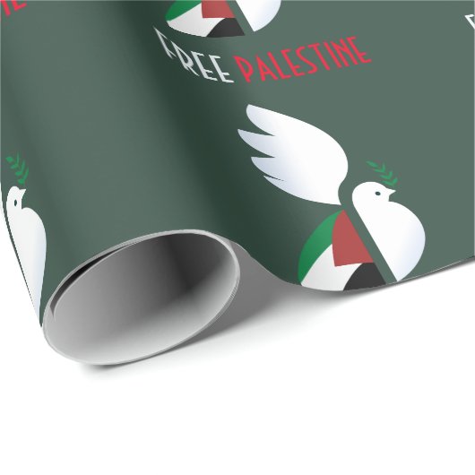 Freie Palästina Geschenkpapier (Rolleneckpunkt)