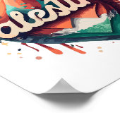 Freie Palästina, ich stehe mit Palestine, Unterstü Poster (Ecke)