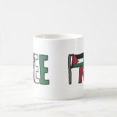 Freie Palästina Kaffeetasse (Mittel)