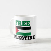 Freie Palästina Kaffeetasse (Vorderseite Links)