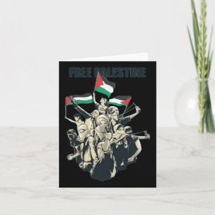 Freie Palästina Karte