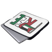 Freie Palästina Laptopschutzhülle (Vorne Knopf)