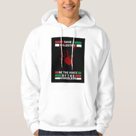 Freie Palästina-Männer-Hoodie| Palästina gerettet Hoodie
