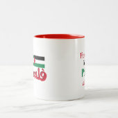 Freie Palästina | Palästina wird frei sein Zweifarbige Tasse (Mittel)