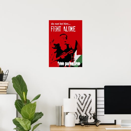 Freie Palästina Poster (Heimbüro)