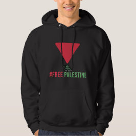 Freie Palästina | Rotes Dreieck Hoodie