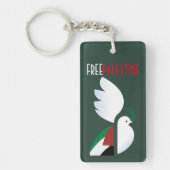 Freie Palästina Schlüsselanhänger (Vorderseite)