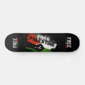 Freie Palästina Skateboard (Horizontal)